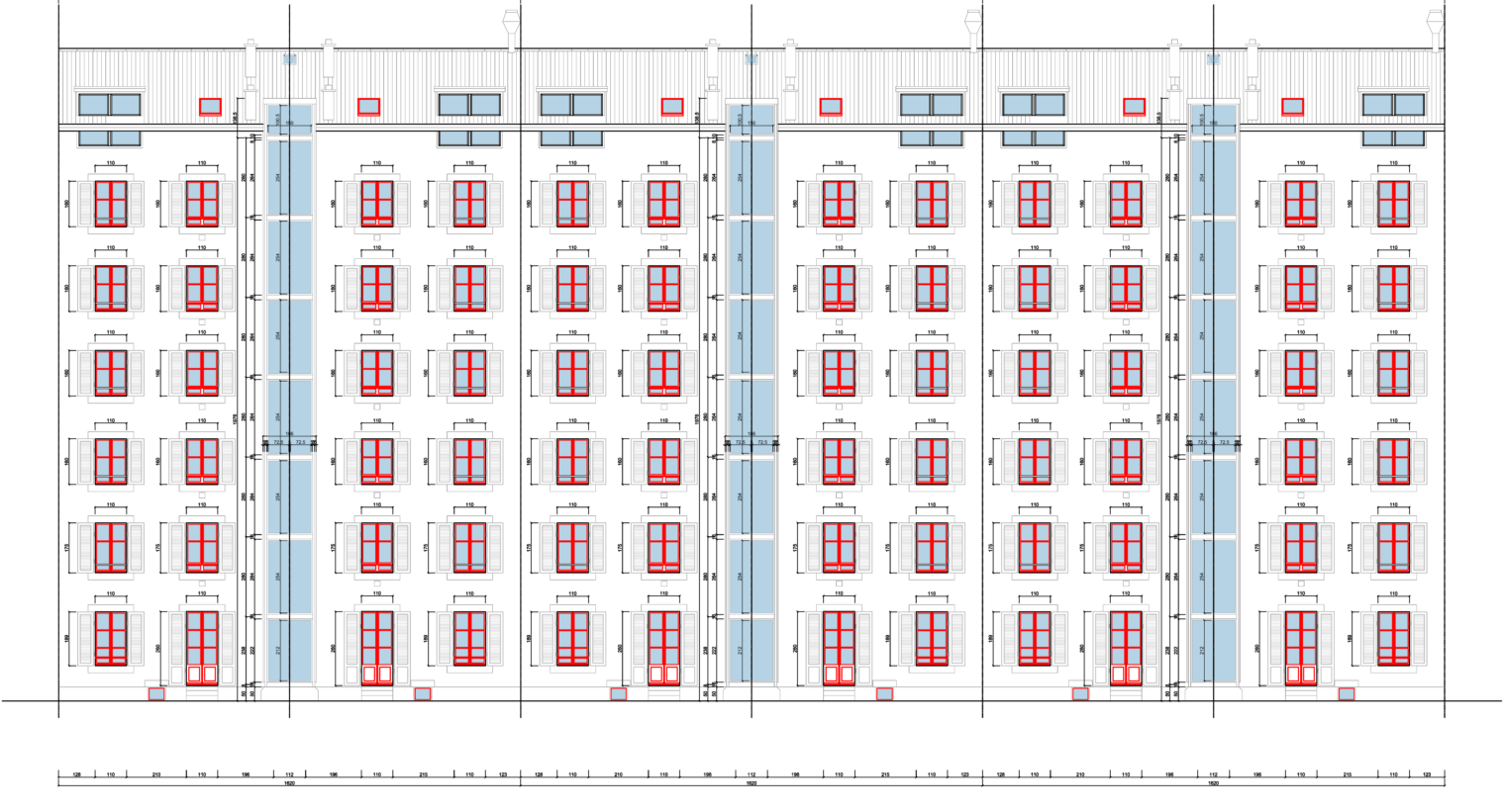 3 immeubles de logements